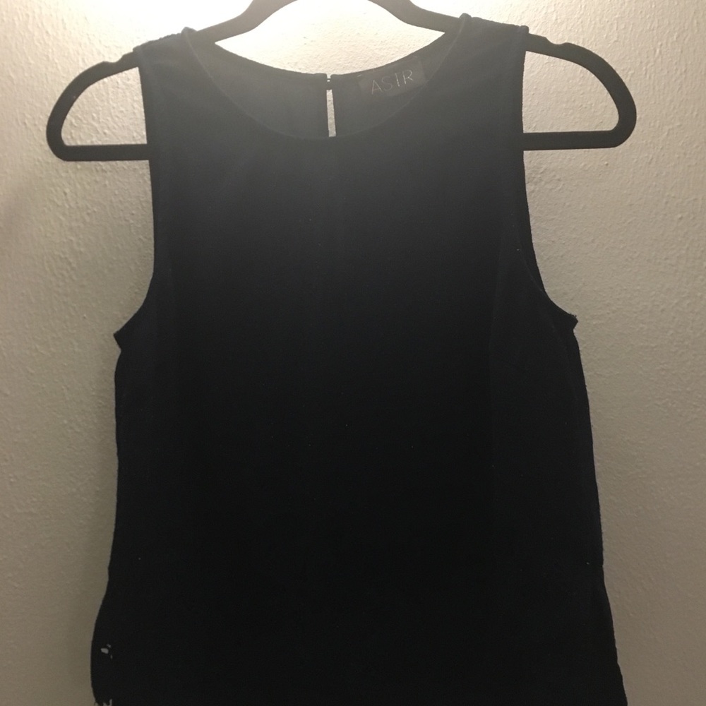 Navy Blue Tank Top